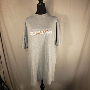 Vintage Roland Garros Gray French Open Sportswear T-Shirt - XL